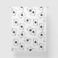 Ace Of Spades Lucky Jackpot Poker Sheer Curtains