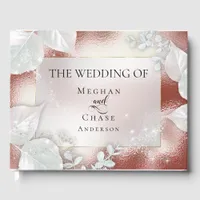 Wedding Guestbook | Terracotta Shimmer