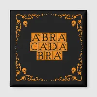 Abracadabra Magic Word 2 Inch Square Magnet