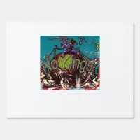 No Kings Classic Modern Minimal Style Sign