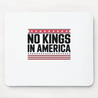 No Kings In America USA Bold Design Mouse Pad