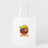 Trumpkin Usa Make Halloween Great Again Funny Grocery Bag