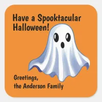 Cute Halloween Ghost Sticker