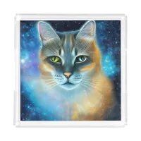 Cosmic Kitty Acrylic Tray
