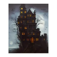 Haunted House Acrylic Wall Art