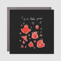 It’s Fall Y’all Minimal Clean Car Magnet