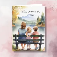 Happy Mother's Day | Watercolor  Card