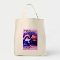 Vintage Entertaining Halloween Tote Bag