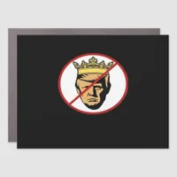 No Kings Anti Creative Classic Design Car Magnet