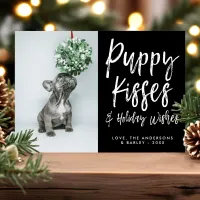 Puppy Kisses Cute Paw Print Pet Dog Photo Holiday