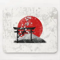 Flag and Symbols of Japan ID153 Mouse Pad