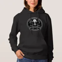 Gamer Alien with Controller and Headphones Hoodie