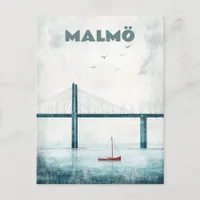 Travel to Malmö Sweden Postcard