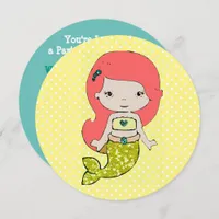 You're Invited to a Mermaid Party Invitation