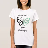 March 30th is World Bipolar Day T-Shirt