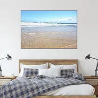 Soulac Sur Mer | Coastal Beach In France | Framed Canvas Print