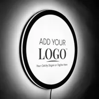 Custom Business Logo Modern Branding Professional LED Sign