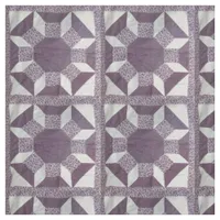 Fabric - Purple Quilt Pattern