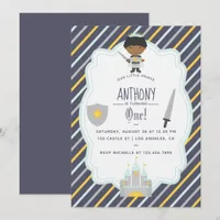 Our Little Prince Birthday Party Invitation