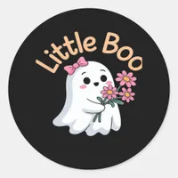 Halloween Boo Cute Family Classic Round Sticker