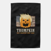Halloween Trumpkin Vintage Us Flag Funny