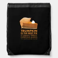 Funny  Tshirt Pumpkin Pie Thanksgiving Fall Drawstring Bag