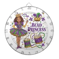 Bead Princess - Mardi Gras Dart Board