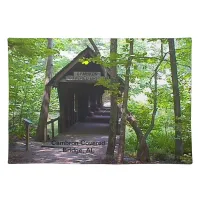 Cambron Covered Bridge, Madison County, Alabama Placemat