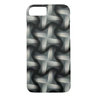 Steel Fan Breeze Abstract Weave Pattern iPhone 8/7 Case