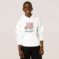 Custom Personalize Photo Artwork Text Slogan Kids Hoodie