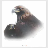 Golden Eagles: Beauties Thru the Bars Sticker