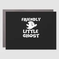 Little Boo Halloween Print  Car Magnet