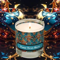 Vector Color Painting Scented Candle
