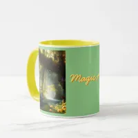 Magic Awaits You! Fairytale Forest customize Mug