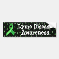 Lyme Disease Awareness Ribbon Bumper Sticker