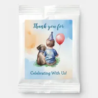 Personalized Boy's First Birthday | Baby and Puppy Lemonade Drink Mix