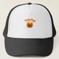 Halloween Trumpkin Make Halloween Great Again Trucker Hat