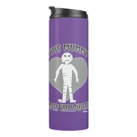 This Mummy Loves Halloween Cartoon Monster Thermal Tumbler