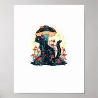 Cottagecore Aesthetic Goblincore Mushroom Fairycor Poster