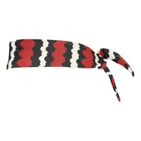 Snake Skin Stripe Scales, Kingsnake Pattern Tie Headband