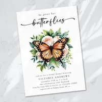 He Gives Her Butterflies Bridal Shower Invitation