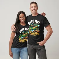 Sunny Croc's Bold Invitation T-Shirt