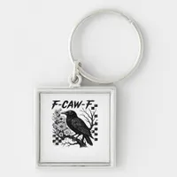 F-Caw-F Halloween Bird Keychain