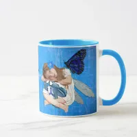 "ME/CFS" Chronic Fatigue Angel Fairy Girl Mug