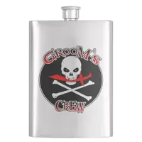 Groom's Crew Flask