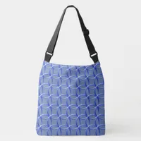 Tote Bag (ao) - Intertwined Blue Rings