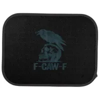 Crow F-Caw-F Retro Crow Lover Funny Car Floor Mat