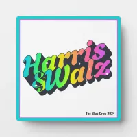 Harris & Walz Rainbow Plaque