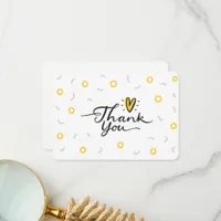 Minimalist Thank you card