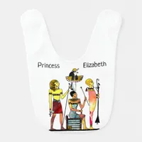 Ancient Egypt Pharaohs Lavish Ormamentation Baby Bib